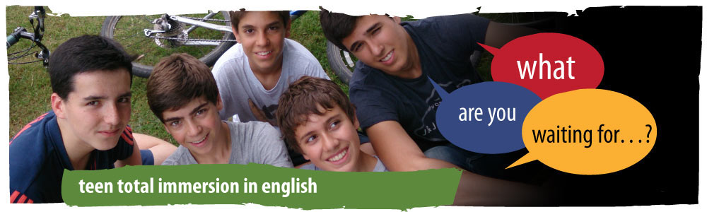 Teens Total Immersion in English Courses